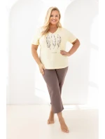 Regina 742 cr/r XL-5XL W26 dámske pyžamo