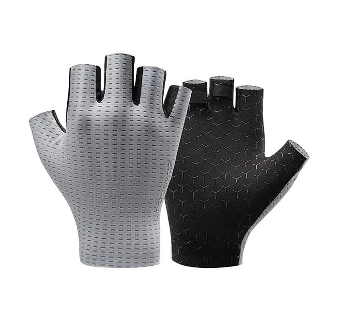 cyklistické rukavice krátké velikost: M šedé model 22083503 - Hikvision