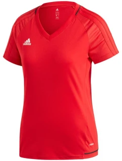 Adidas TIRO 17 Training JSY Dámske tričko červené BP8560