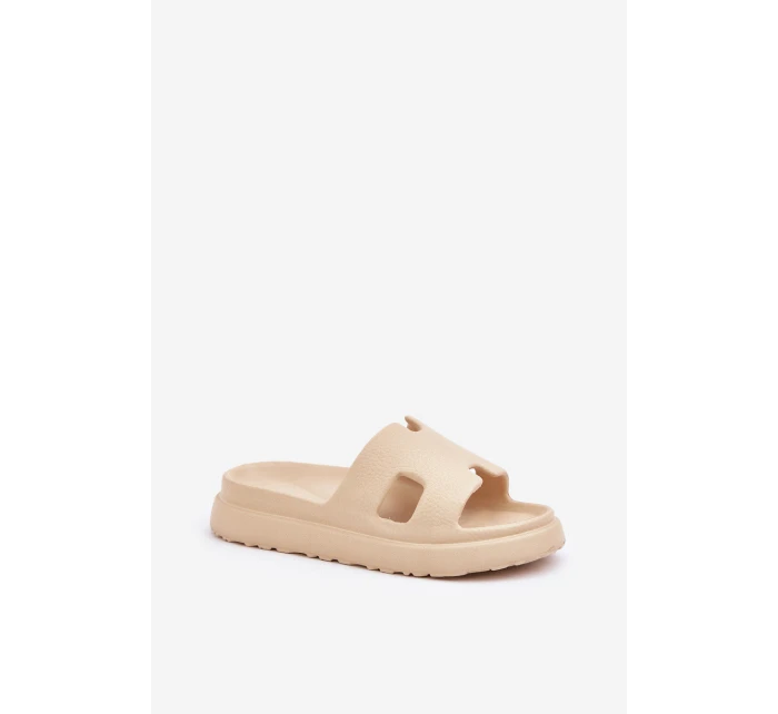 Pěnové Pantofle S Béžové model 21683475 - Boto Pěnové Pantofle S Béžové model 21683475 - Boto