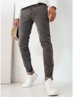 Pánske tmavosivé džínsové nohavice FashionStreet UX4240 Pánske tmavosivé džínsové nohavice FashionStreet UX4240
