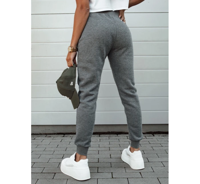 Dámske tepláky FITS tmavo šedé UY2185 Dámske tepláky FITS tmavo šedé UY2185