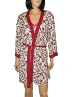 Dámský župan model 21285376 Mia 3XL4XL - De Lafense Dámský župan model 21285376 Mia 3XL4XL - De Lafense