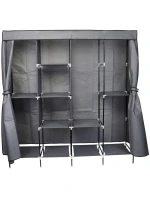 168x45x172 cm TEXTILNÁ ZÁHRADNÁ SIEŇ Tmavo šedá 45238 168x45x172 cm TEXTILNÁ ZÁHRADNÁ SIEŇ Tmavo šedá 45238