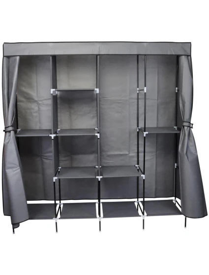 168x45x172 cm TEXTILNÁ ZÁHRADNÁ SIEŇ Tmavo šedá 45238 168x45x172 cm TEXTILNÁ ZÁHRADNÁ SIEŇ Tmavo šedá 45238