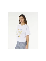 Dámske tričko RIP CURL Poolside Heritage Tee, biele Dámske tričko RIP CURL Poolside Heritage Tee, biele