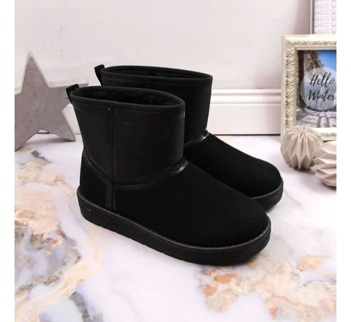 Dámske snežnice na platforme W INT1751B - Big Star Dámske snežnice na platforme W INT1751B - Big Star