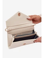 Kabelka Peněženka 2v1 s páskem Světle béžová model 22111706 - Flora&Co