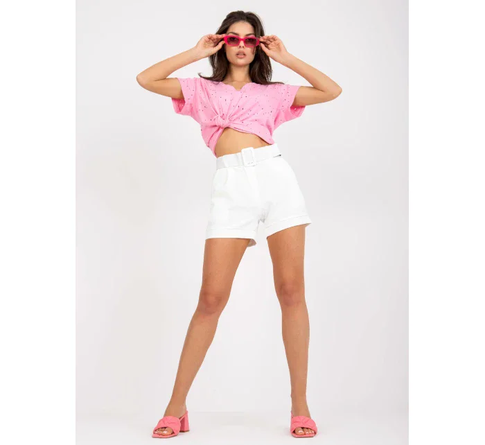 DHJ šortky SN 15776.01P biela DHJ šortky SN 15776.01P biela