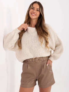 Szorty IT SN model 21421400 ciemny bezowy - FPrice