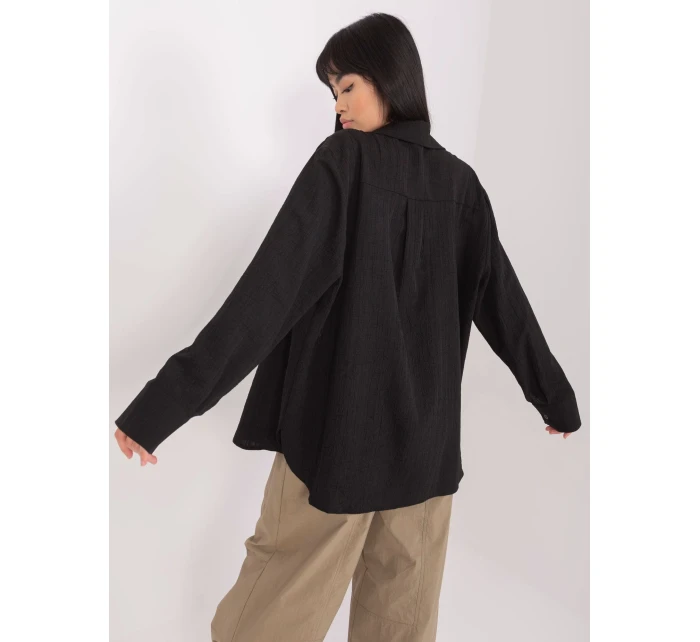 Košeľa LK KS 509356.27P čierna