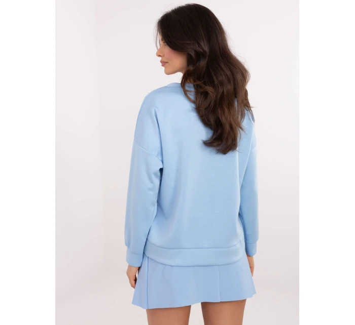 Mikina MI BL M6098.05P sivá