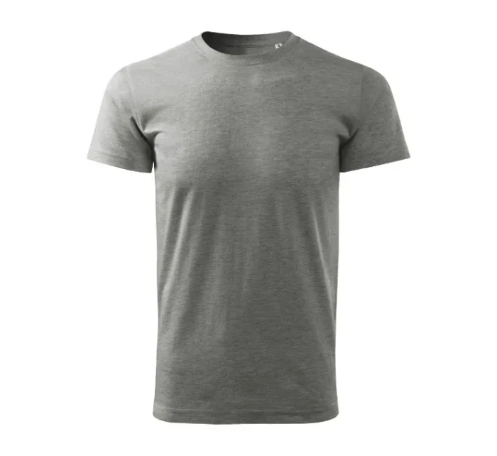 Basic Free tričko pánské tmavě šedý melír