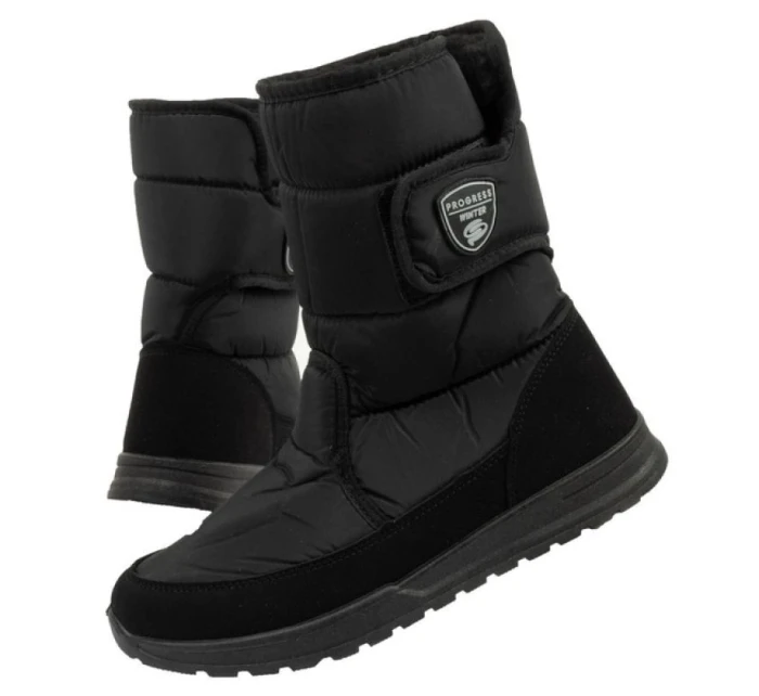 Pánske snehové topánky PROGJ-24-154 Black - Progress Pánske snehové topánky PROGJ-24-154 Black - Progress