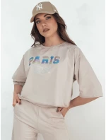 Dámský set beige Dstreet model 21977129 - FashionStreet Dámský set beige Dstreet model 21977129 - FashionStreet