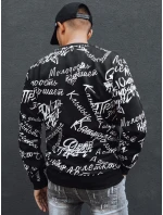 Pánská mikina bez kapuce černá Dstreet model 21978860 - FashionStreet