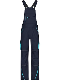 JN (4260) Pracovní kalhoty s laclem Color 02.0 model 22492249 - Daiber