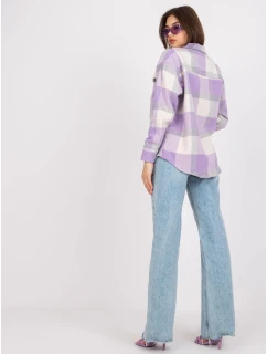 Košeľa EM KS 15178.40P svetlo fialová