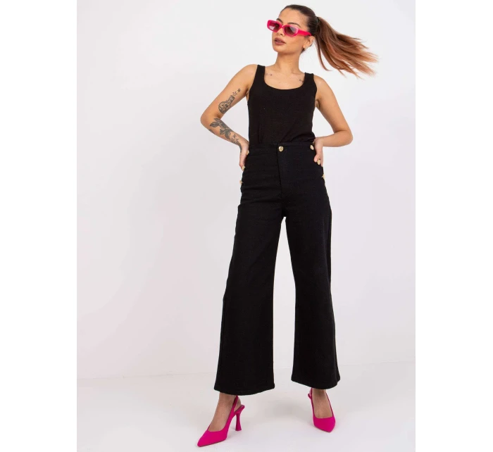 RO džínsové nohavice SP PNT N04.34 čierna