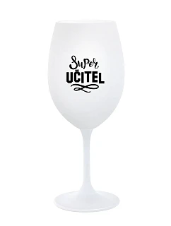 SUPER TEACHER - pohár na biele víno 350 ml
