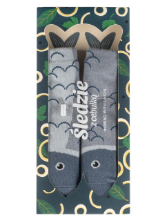 SOXO Ponožky Sleď s cibuľou - v krabici