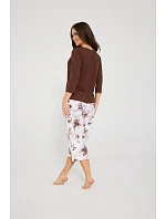 Pyžamo model 22383789 Colette 3/4 S–2XL - Cornette Pyžamo model 22383789 Colette 3/4 S–2XL - Cornette