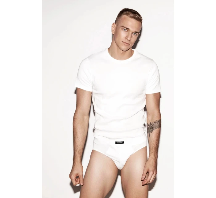 Pánske nohavičky 3 pack 006 white - Atlantic