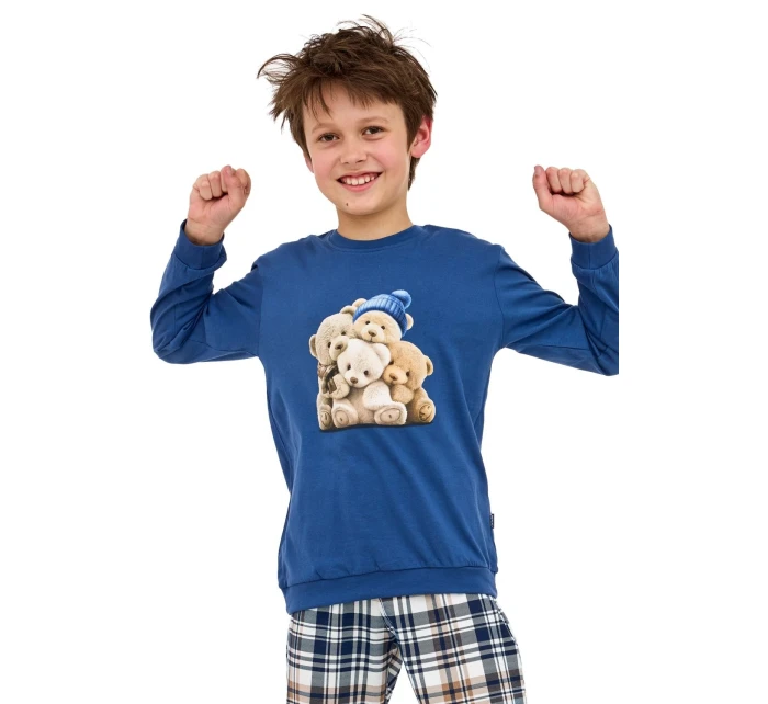 Chlapčenské pyžamo 966/174 Medvedíky - CORNETTE