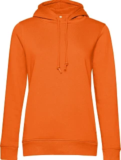 B&C Inspire Hooded /women_° Dámska mikina s kapucňou 01.W34B pure orange
