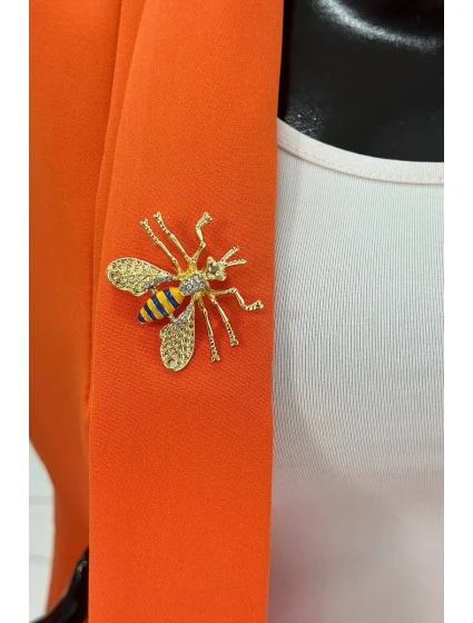 Brošňa včela A-2-21-9 nevädza modrá