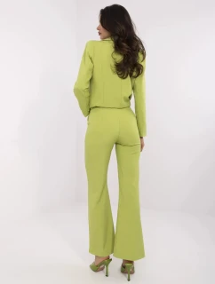 Nohavice DHJ SP 18737.08 limetkovo zelené