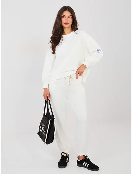 IT DR tepláky 9781.93 ecru