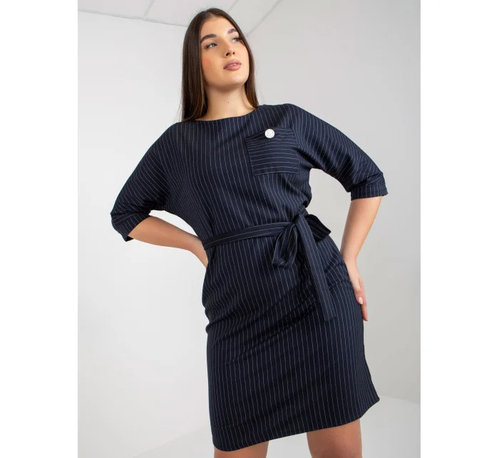 Dámske šaty LK SK 507724 tmavo modré