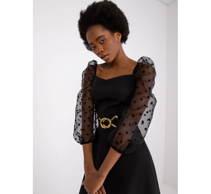 Šaty LK SK 508854.56 čierna