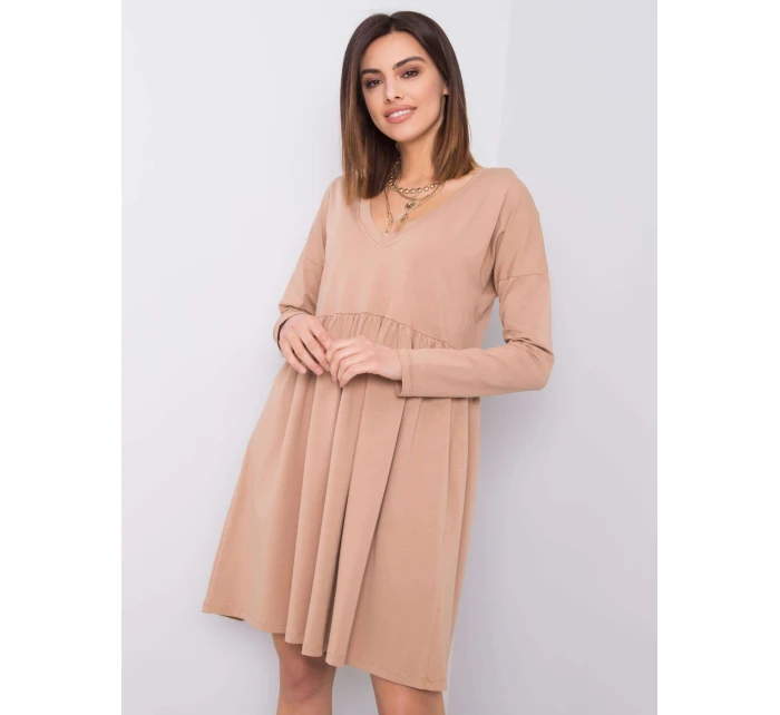 Šaty RV SK 6008.19X ťava