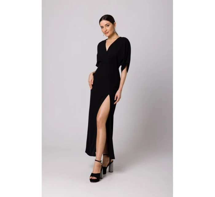 model 18429036 Maxi šaty černé - Makover model 18429036 Maxi šaty černé - Makover