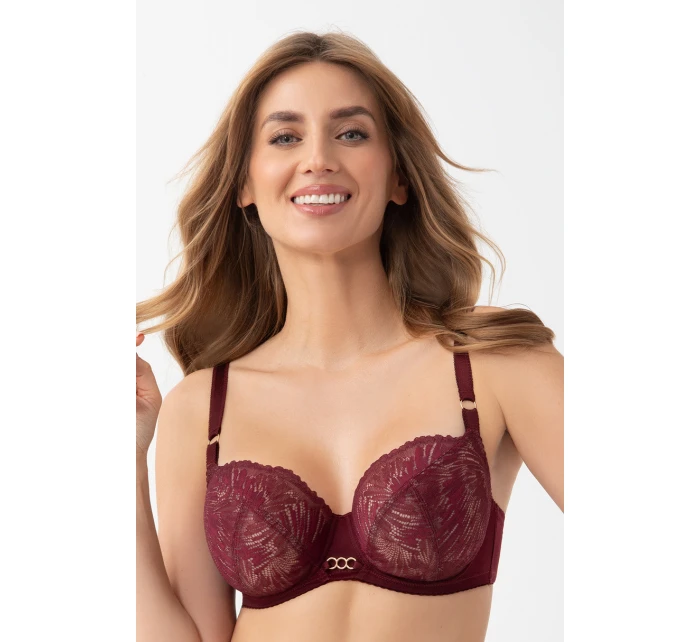 MILA SOFT BRA K956 BURGUNDY MILA SOFT BRA K956 BURGUNDY