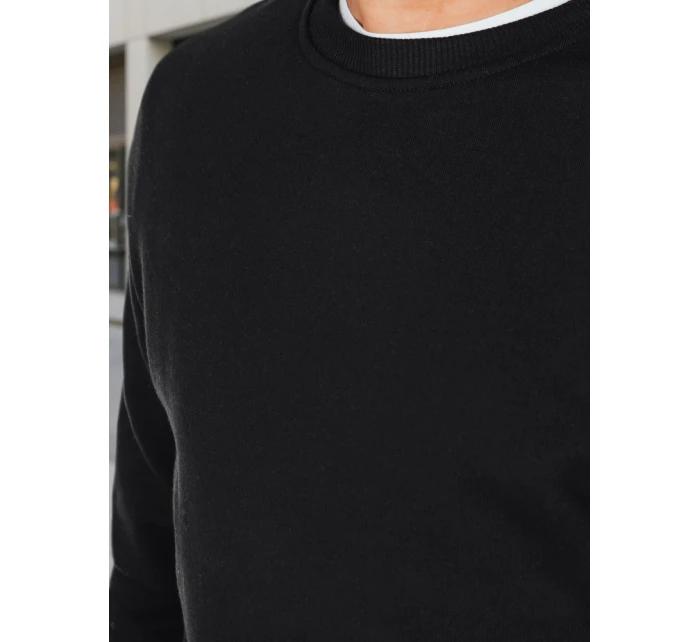 Pánská základní černá mikina Dstreet model 21985931 - FashionStreet