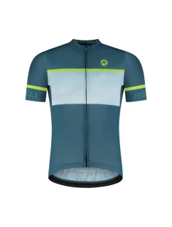 Rogelli HERO II dres modrý-limetal 3XL