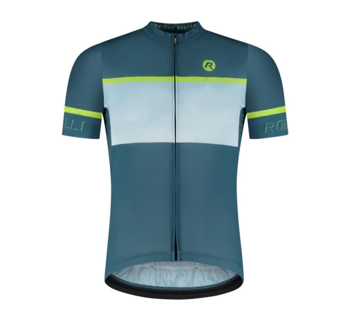 Rogelli HERO II dres modrý-limetal 3XL