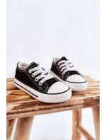 Dziecięce Trampki Klasyczne Czarne Filemon