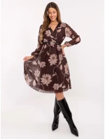 Šaty IT SK 10536.18P hnedé