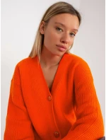 Dámsky sveter LC SW 0267 oranžový
