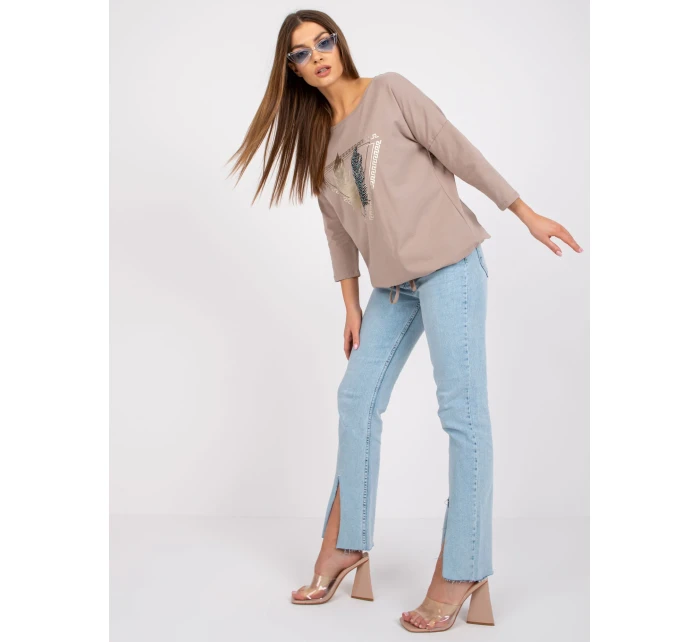 Blúzka RV BZ 0224.42 tmavá lila Blúzka RV BZ 0224.42 tmavá lila