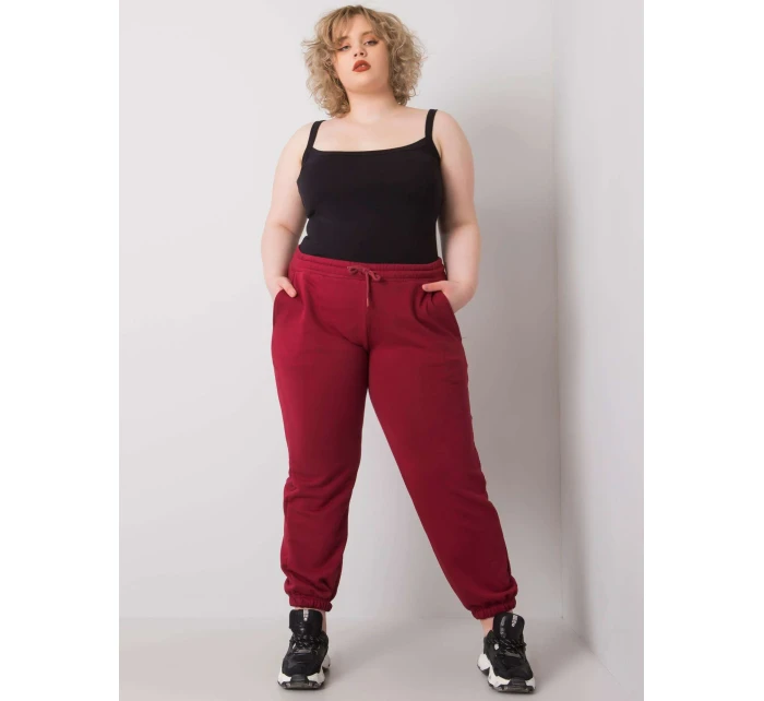 Tepláky RV DR 6331.86 gaštanová