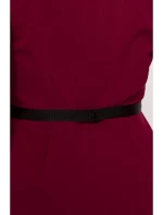 šaty bordó model 21470760 - STYLOVE šaty bordó model 21470760 - STYLOVE