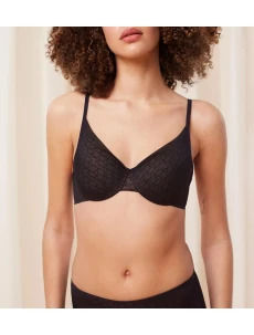 Dámska podprsenka Signature Sheer WHP EX - BLACK - čierna 0004 - TRIUMPH