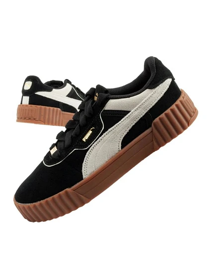 Dámske športové topánky Puma Carina 3.0 leather black fashionable women's