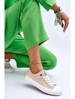 Damskie Trampki Cross Jeans LL2R4070 Beżowe