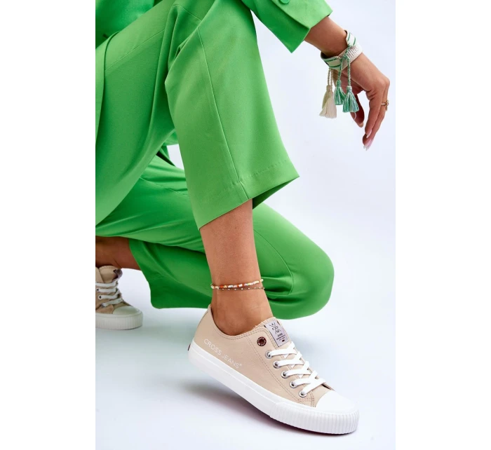 Damskie Trampki Cross Jeans LL2R4070 Beżowe